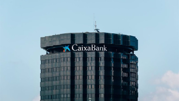 ep archivo   edificio de caixabank en barcelona catalunya espana
