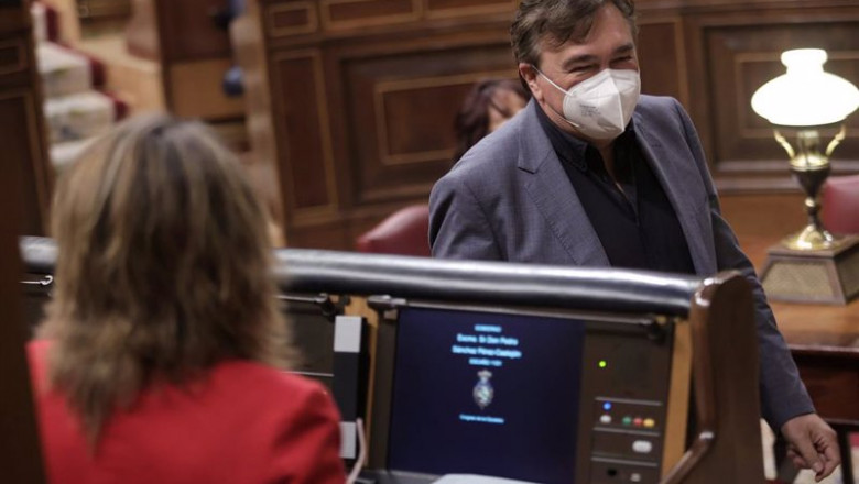 Archivo - El diputado de Teruel Existe, Tomás Guitarte, durante una sesión plenaria en el Congreso | EUROPA PRESS/E. Parra. POOL - Europa Press ep archivo el diputado de teruel existe tomas guitarte durante una sesion plenaria en el congreso
