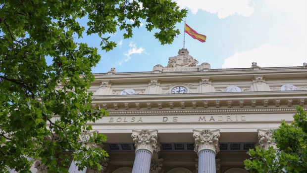 ep archivo   fachada del palacio de la bolsa a 20 de junio de 2023 en madrid espana