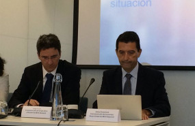 ep archivo   los economistas de bbva research jorge sicilia izda y rafael domenech dcha