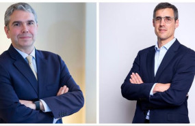 ep archivo   nicolas oriol nuevo presidente del comite digital de insurance europe y ricard ribas