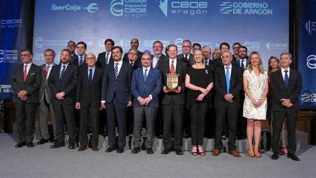 ep consejo empresarialgobierno entreganpremio empresarioaragon 2017