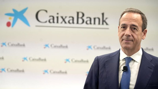 ep el consejero delegado de caixabank gonzalo gortazar durante una rueda de prensa en la sede de
