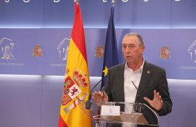 ep el diputado de compromis en el congreso joan baldovi interviene en una rueda de prensa posterior