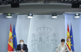 ep el ministro de agricultura pesca y alimentacion luis planas y la ministra portavoz y de politica