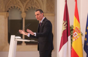 ep el presidente de castilla la mancha pedro sanchez desde toledo