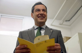ep el presidente de la junta de andalucia juanma moreno realiza una visita institucional al ceip