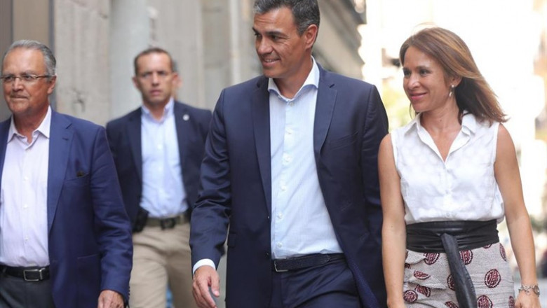 El presidente del Gobierno en funciones, Pedro Sánchez, se reúne con ONG de Cooperación al Desarrollo en el Impact Hub Piamonte de Madrid | Jesús Hellín - Europa Press ep el presidente del gobierno en funciones pedro sanchez se reune con ong de cooperacion al