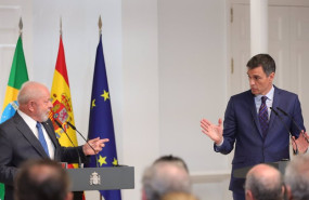 ep el presidente del gobierno pedro sanchez junto al presidente de la republica federativa de brasil