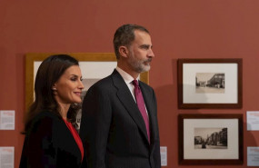 ep el rey felipe vi y la reina letizia a la llegada al encuentro con los directores de la asale y
