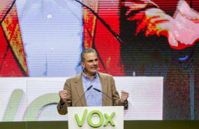 ep el secretario general de vox javier ortega smith en vistalegre 8 de marzo de 2020