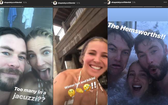 ep elsa patakychris hemsworthfamiliabikinila nieve