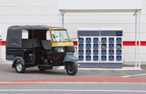 ep honda comenzara el servicio de uso compartido de baterias para taxis triciclos electricos en
