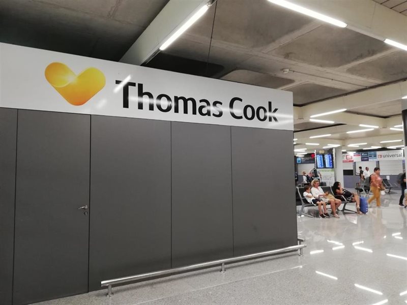 ep imagen de recurso de la quiebra de thomas cook en el aeropuerto de palma