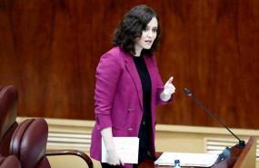 ep la presidenta de la comunidad de madrid isabel diaz ayuso durante la sesion de control al