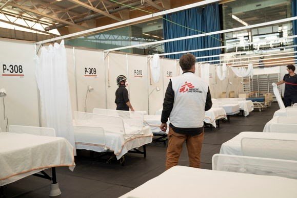 ep labor de medicos sin fronteras en la lucha contra el covid-19 en espana ep labor de medicos sin fronteras en la lucha contra el covid-19 en espana