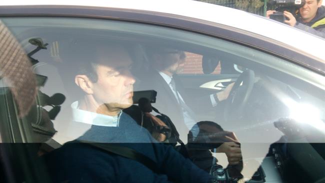 Miguel López abandona Foncalent en el coche de su abogado | EUROPA PRESS ep miguel lopez abandona foncalentcochesu abogado