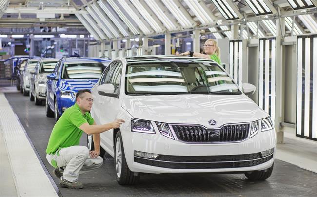 Porducción del Octavia en Mladá Boleslav (República Checa) | SKODA - Archivo ep porduccionoctaviamlada boleslav republica checa