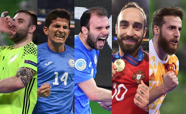 Quinteto ideal del Europeo de fútbol sala 2018 | UEFA ep quinteto idealeuropeofutbol sala 2018
