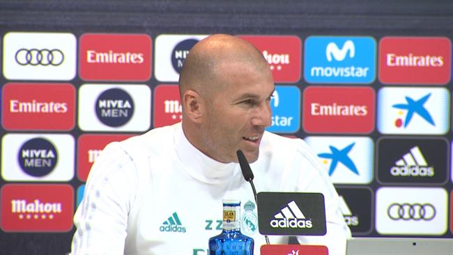 Rueda de prensa del entrenador del Real Madrid, Zinedine Zidane | EUROPA PRESS ep ruedaprensaentrenadorreal madrid zinedine zidane