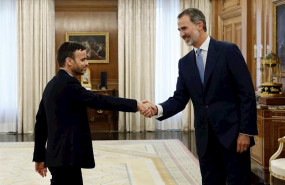ep segundo dia de la ronda de contactos del rey felipe vi con representantes politicos ante un