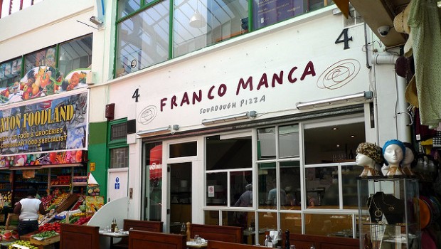 Franco Manca restuarant Fulham Shore