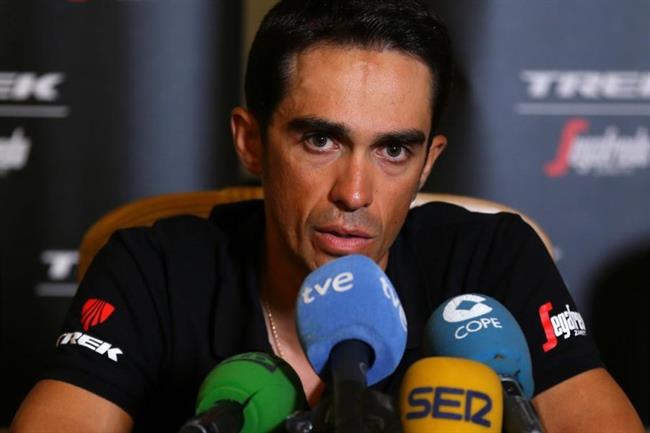 Alberto Contador en rueda de prensa | TREK-SEGAFREDO ep alberto contadorruedaprensa