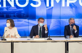 ep alberto nunex feijoo con cuca gamarra en la sede del pp ep alberto nunex feijoo con cuca gamarra en la sede del pp