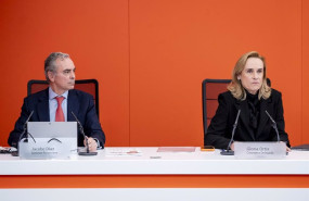 ep archivo   el director financiero de bankinter jacobo diaz y la consejera delegada de bankinter