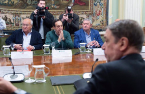 ep archivo   i d el secretario general de coag miguel padilla el presidente de asaja pedro barato y