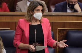 ep archivo   la ministra de transicion ecologica teresa ribera interviene en una sesion de control