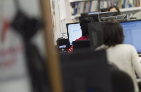 ep archivo   trabajadores en la oficina