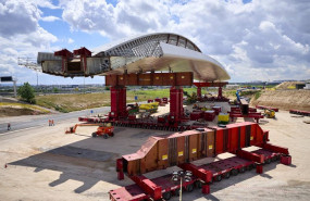 ep archivo   traslado del puente de la concordia a 21 de abril de 2021 en madrid espana