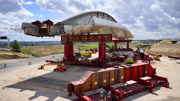 ep archivo   traslado del puente de la concordia a 21 de abril de 2021 en madrid espana