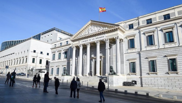 ep archivo   vista de la fachada del congreso de los diputados a 9 de noviembre de 2023 en madrid