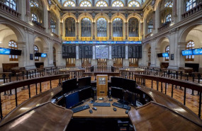 ep archivo   vista general del palacio de la bolsa a 7 de noviembre de 2021 en madrid espana