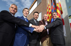 ep braida segundo por la izda junto bartomeu rexach bordas y mestre cuando formaba parte del