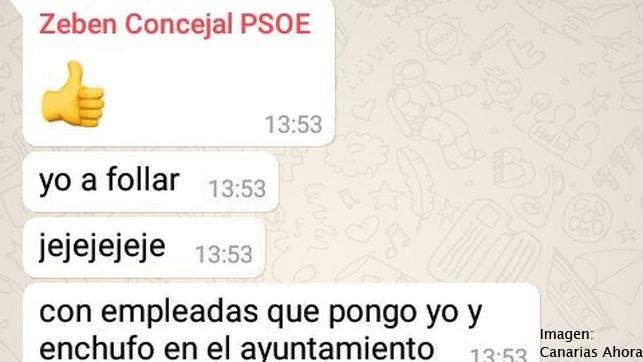 Chat PSOE Tenerife | CANARIAS AHORA ep chat psoe tenerife