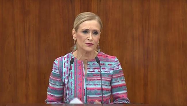 Cifuentes comparece en la Asamblea para hablar de su máster | EUROPA PRESS ep cifuentes comparecela asambleahablarsu master 20180405201802