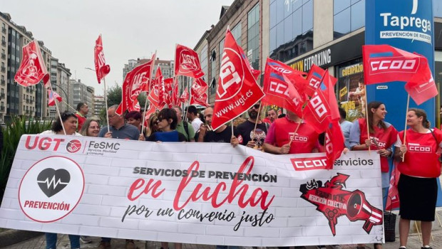 ep concentracion de ccoo y ugt ante taprega a coruna