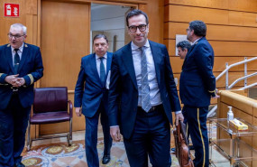 ep el ministro de agricultura pesca y alimentacion luis planas i y el vicepresidente primero del