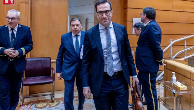 ep el ministro de agricultura pesca y alimentacion luis planas i y el vicepresidente primero del