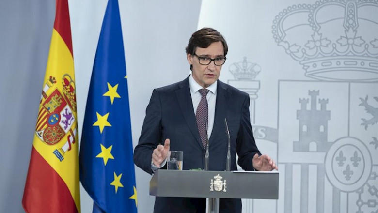 El ministro de Sanidad, Salvador Illa | Moncloa ep el ministro de sanidad salvador illa durante la rueda de prensa