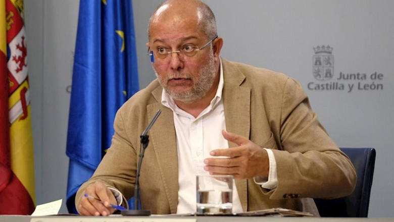 ep el vicepresidente de la junta francisco igea en la rueda de prensa posterior al consejo de