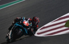 ep fabio quartararo durante un test de pretemporada