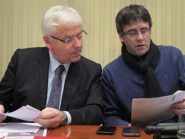 Ferran Mascarell y Carles Puigdemont | EUROPA PRESS ep ferran mascarellcarles puigdemont
