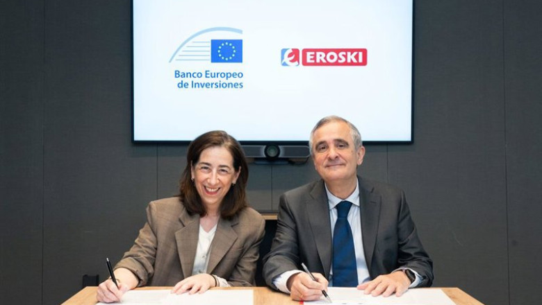 ep firmantes del acuerdo de eroski y el banco europeo de inversiones mitxi