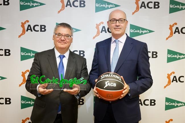 Francisco Roca, presidente de la ACB y Jesús Nuño de la Rosa, consejero de El Co | EL CORTE INGLÉS ep francisco roca presidentela acbjesus nunola rosa consejeroco