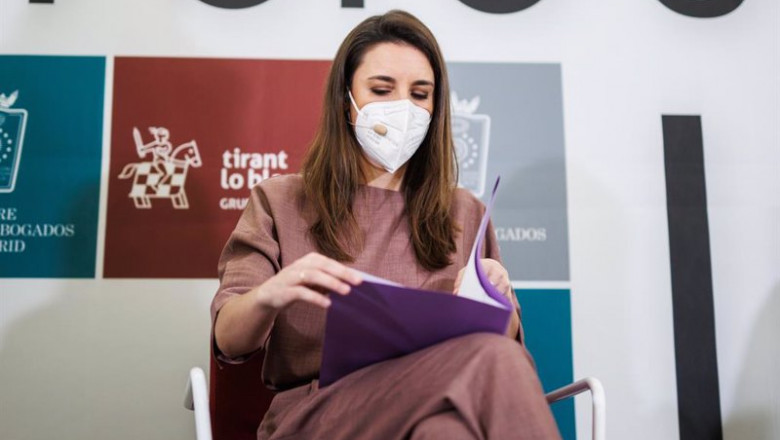La ministra de Igualdad, Irene Montero | Alejandro Martínez Vélez - Europa Press ep la ministra de igualdad irene montero