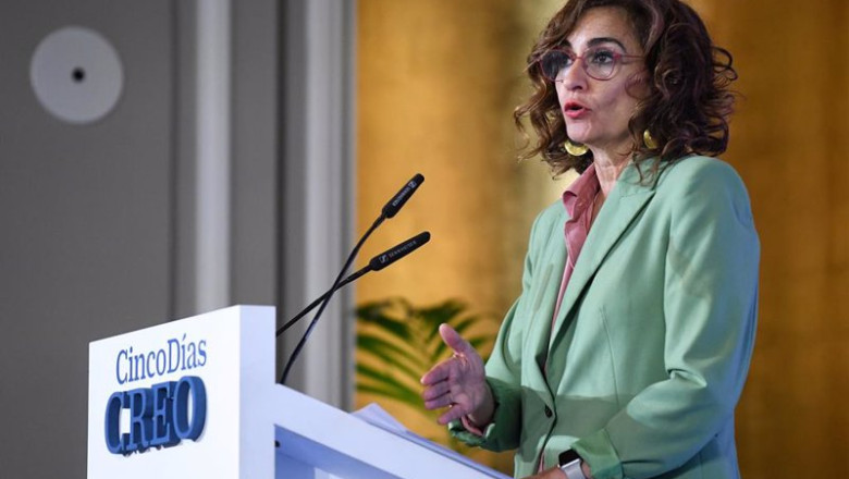 ep la vicepresidenta primera del gobierno y ministra de hacienda maria jesus montero clausura el ep la vicepresidenta primera del gobierno y ministra de hacienda maria jesus montero clausura el